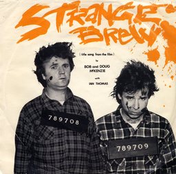 Strange
                  Brew single (front)