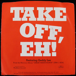 Take Off
                  (Radio Edit) sleeve (back)
